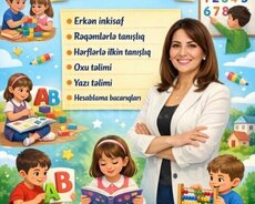 Online şəkildə məktəbəqədər hazırlıq