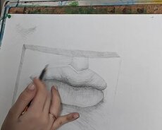 Akademik rəsm 5 və 1 qruplara hazırlıq dərsləri