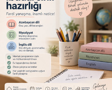 İbtidai sinif şagirdləri üçün fərdi hazırlıq keçirilir