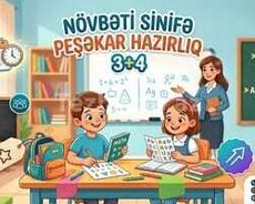 3-4cu siniflər üçün onlayn hazırlıq