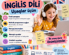 Online İngilis dili hazırlığı (uşaqlar üçün)