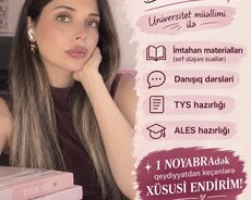 Türk dili hazırlığı (tys, tömer, ales və konuşma dərsleri)