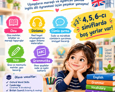 İngilis dili dərsləri.İlk aydan nəticə