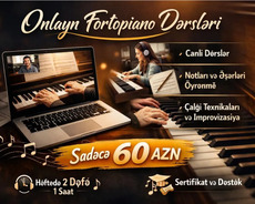 Onlayn və Fərdi Fortopiano Dərsləri