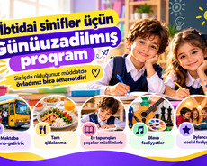 İbtidai sinif üzrə Günüuzadılmış Proqram