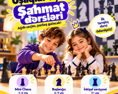 Uşaqlar üçün şahmat dərsləri