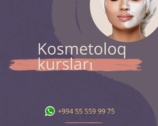 Kosmetoloq kursları ünvan Qara Qarayev 